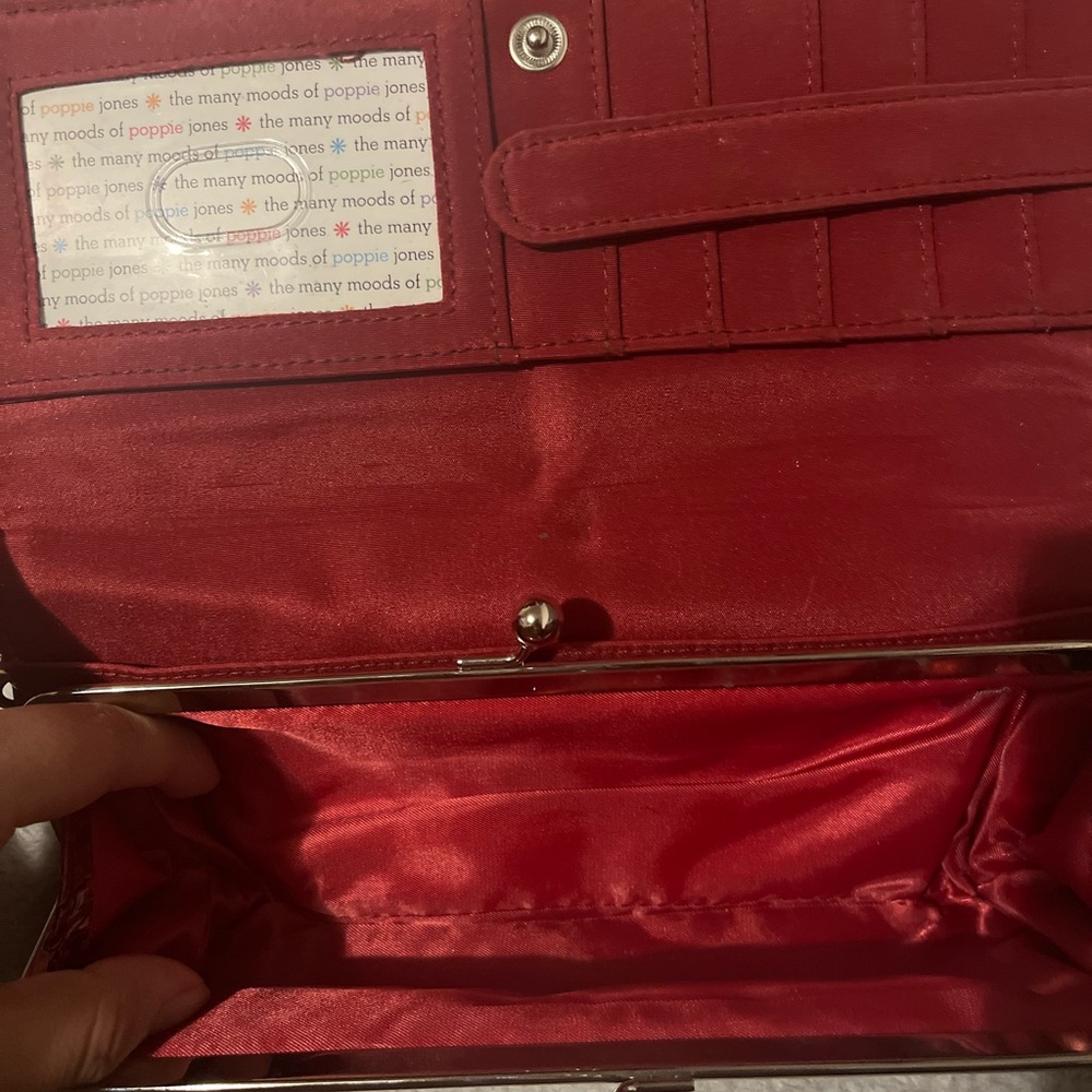 Poppie Jones Red Wallet